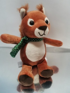 KINDER WIEWIÓRKA ruda słodka maskotka 25cm