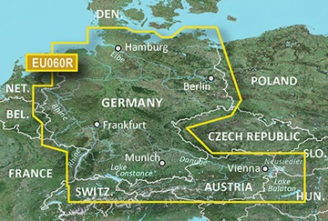Garmin Mapa morska Garmin BlueChart G3- Germany In