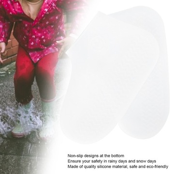 Silikonowy wodoodporny pokrowiec na buty Aktywność na świeżym DV