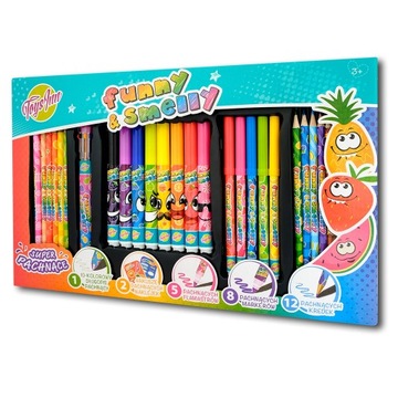 STNUX FLAMASTRY ZAPACHOWE MARKERY ZESTAW UPOMINEK