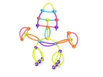 Конструкторы MELI STIK STICKS + BALLS 150
