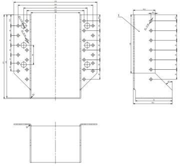 СОЕДИНИТЕЛЬ КРОНШТЕЙНА БАЛКИ WB31 100x170 СЕРТИФИКАТ