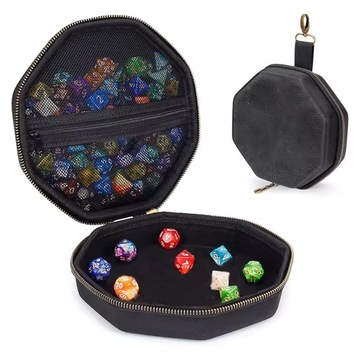 SAKWA GRACZA - 3W1 DICE CASE TRAY TACKA NA KOŚCI FIGURKI NA SESJĘ RPG DND