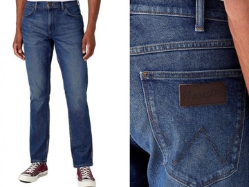 WRANGLER Spodnie JEANS GREENSBORO 803 W40 L30