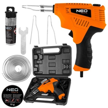 NEO Lutownica transformatorowa 200 W, w walizce 19-152