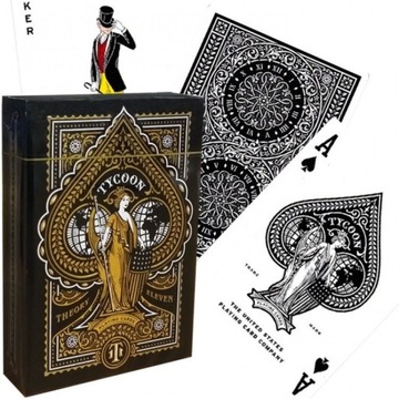 Karty do gry Theory11 Black Tycoon