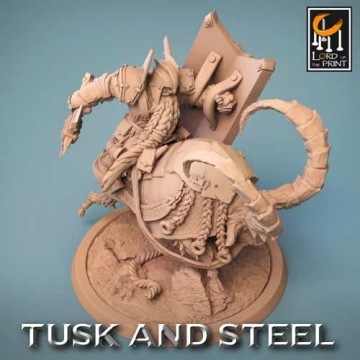 Гномы-солдаты на козах