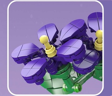 ЦВЕТОЧНЫЕ БЛОКИ VIOLET MOLD KING 24014 НАБОР БЛОКОВ ЦВЕТЫ ДЛЯ ВАЗЫ ХИТ