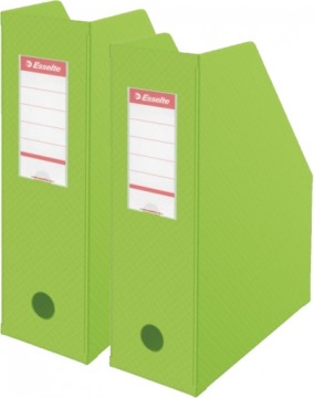 Органайзер для журналов ESSELTE PVC 100 зеленый x2