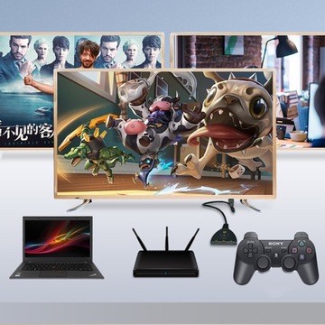 ДВУНАПРАВЛЕННЫЙ ПЕРЕКЛЮЧАТЕЛЬ HDMI — 2x HDMI 4K/30 Гц