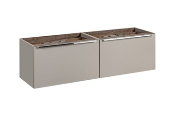 SZAFKA ŁAZIENKOWA 160 CM BEZ BLATU SANTA FE TAUPE