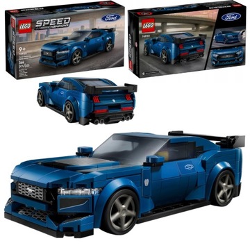 Samochód LEGO Speed Champions 76920 Auto Model Ford Mustang Dark Horse