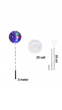 ŚWIECĄCY BALON FOLIOWY 20 CALI