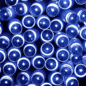 100LED НАРУЖНЫЕ РОЖДЕСТВЕНСКИЕ ЕЛОЧНЫЕ ОГНИ, СИНИЙ ТАЙМЕР