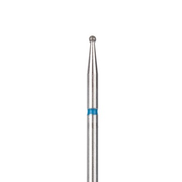 FREZ DIAMENTOWY KULKA 1,2 MM niebieski do skórek