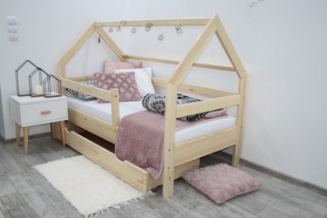 DINO HOMEK детская кровать 80х160 ЯЩИК матрас