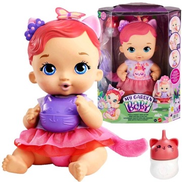 Lalka My Garden Baby urocza lalka bobasek kotek różowa akcesoria