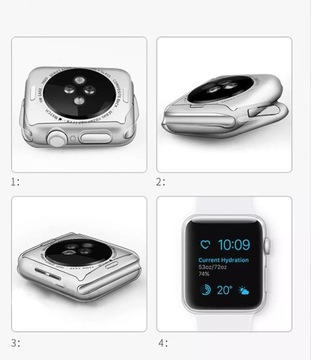 ЧЕХОЛ ДЛЯ APPLE WATCH 7/8/9 41 мм/45 мм РАЗНЫЕ ЦВЕТА СИЛИКОНОВАЯ ЗАЩИТА КОРПУСА