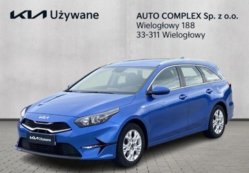 Kia Ceed III Kombi Facelifting 1.5 T-GDI 160KM 2024 Kia Ceed Kia Ceed SW 1.5 T Benz, 6MT, 160KM, PL salon, ASO, wersja M 1.5
