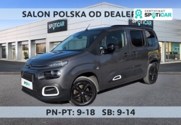 Citroen Berlingo III Van M 1.5 BlueHDi 130KM 2023 Citroen Berlingo M 1.5 BlueHDI Feel SS Aut. N1 SalonPL FV23 Kredyt 0 Leasi