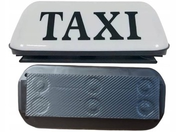 Лампа TAXI Magnet, сигнальный белый петух, большая, с выключателем