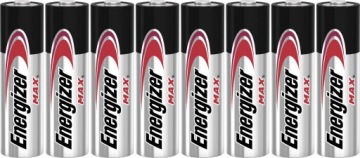 8x батарейка ENERGIZER Max LR6 AA R6 E91 1.5V