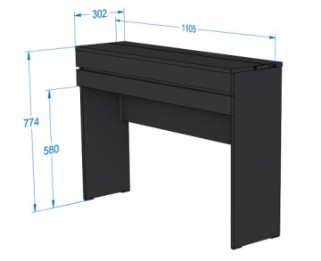 Statyw zamykany do Yamaha Piaggero NP-15