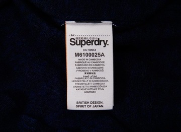 SUPERDRY JAPAN _ SWETER _ M _ MEN _ 2023 100% BAWEŁNA