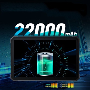 Планшет Blackview Active 8 Pro Android 13 22000 мАч 8 ГБ + 256 ГБ 16 МП + 48 МП