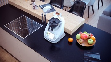 ELODII ДОСКА, ПОДСТАВКА, THERMOMIX THERMOMIX TM5 TM6 СЕРЫЙ