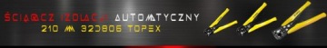 Автоматический съемник изоляции 210мм TOPEX 32D806