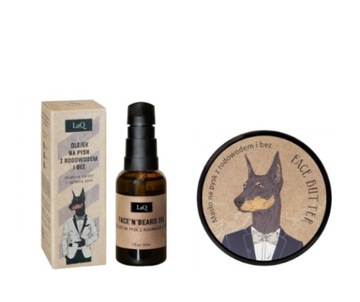 LAQ DOBERMAN ZESTAW OLEJEK 30ml + MASEŁKO 50ml