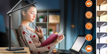 ДВОЙНАЯ USB-СВЕТОДИОДНАЯ НАСТОЛЬНАЯ ЛАМПА ШКОЛЬНАЯ ЛАМПА ДЛЯ ЧЕРТЕЖА