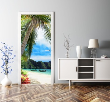 Фольгированный шпон EXOTIC PALM BEACH для дверей гардероба