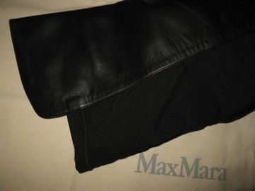 MAX MARA kozaki r. 39 czarne (jak NOWE w kartonie i worku przeciwkurzowym)