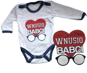 Body długi rękaw WNUSIO BABCI 68