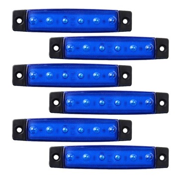 PASEK ŚWIETLNY LED OŚWIETLENIE LED DO ŁODZI 6LED LEKKA DO ŁODZI CIĘŻARÓWKA
