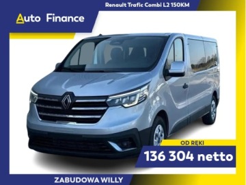 Renault Trafic III Combi 2.0 dCi  150KM 2025 Renault Trafic Combi L2H1 150KM ZABUDOWA WILLY