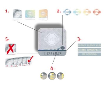 Уплотнитель 45х63х7 ELRING 458.630 928345011