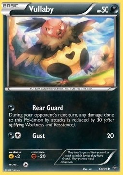 Pokemon TCG Darkness - Vullaby (EPO 68) Stan excellent