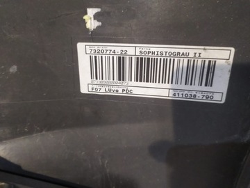 BMW 5 GT F07 NÁRAZNÍK PŘEDNÍ KOMPLETNÍ - 15206