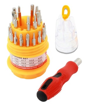 ZESTAW WKRĘTAKÓW 30W1 WKRĘTAK TORX ŚRUBOKRĘTY NZ4C