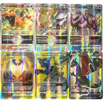 30 легендарных больших карточек плюс карты покемонов 21*15