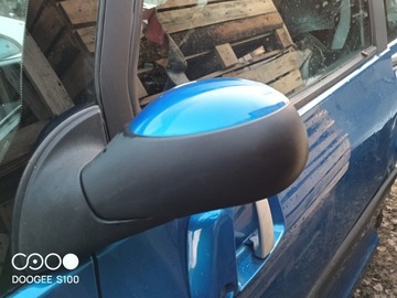Peugeot 1007 Lusterko Lewe Kierowcy Niebieskie KMFD Europa