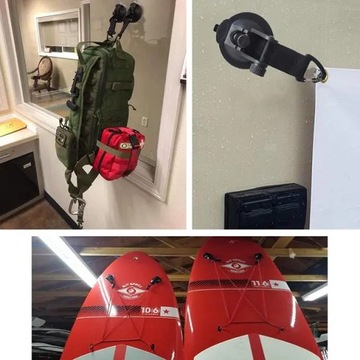 Прочный анкер-присоска с крюком.