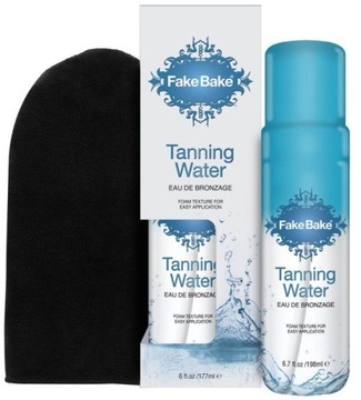 FAKE BAKE TANNING WATER SAMOOPALACZ + RĘKAWICA