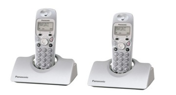 Telefon bezprzew. PANASONIC KX-TCD412 2 SŁUCHAWKI