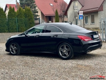 Mercedes CLA C117 Coupe 1.6 200 156KM 2014 Mercedes-Benz CLA AMG Navi Parkdistance Led Xenon Automat 1.6 Benzyna 156KM, zdjęcie 14