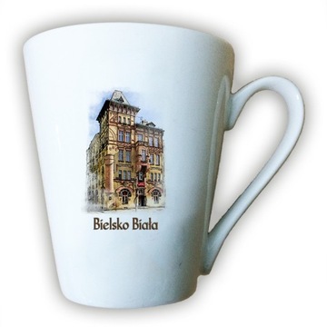 kubek latte Bielsko Biała - Kamienica pod Żabą