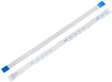 ELASTYCZNA TAŚMA KABLOWA FFC FPC RIBBON CABLE 6PIN RASTER 1.0MM 15CM TYP A
